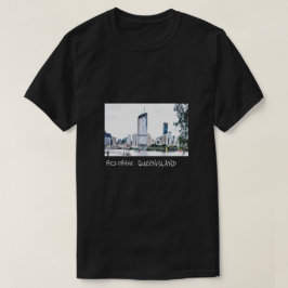 ブリスベン・クイーンズランド市のスカイライン旅行 Tシャツ