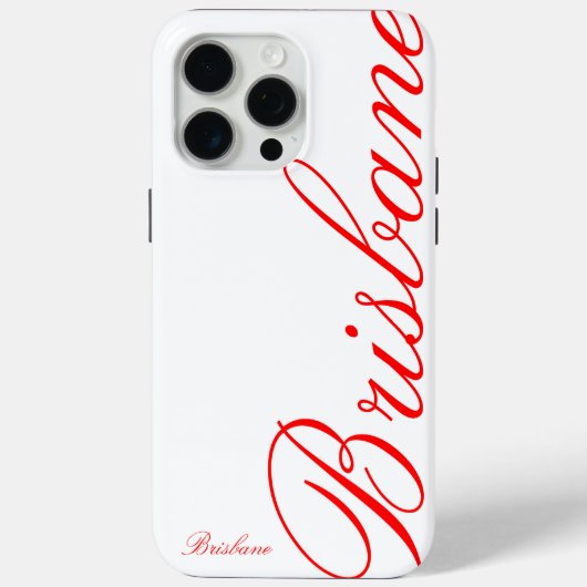 ブリスベン – 美しいiPhoneケース Case-Mate iPhoneケース (裏面)