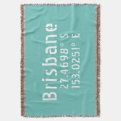 ブリスベン QLD 緯度 経度 スローブランケット (正面縦)