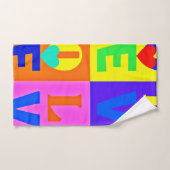 ブリスモダン：ラブエレガンス バスタオルセット (ハンドタオル)