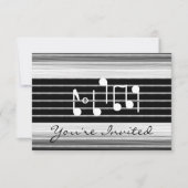 ブリスルズ音符 招待状 (正面)