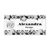 ブリス地中海のスモダンビジパーソナライズされたネス ラバースタンプ (インプリント)