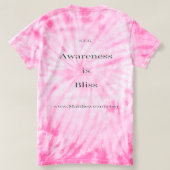 ブリス型染料T Tシャツ (デザイン裏面)