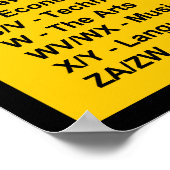 ブリス書誌分類システム ポスター (角)