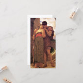 ブリス結婚ス（Frederic Leightonによる） カード (正面/裏面インサイチュ)