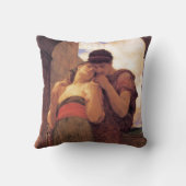 ブリス結婚ス（Frederic Leightonによる） クッション (裏面)