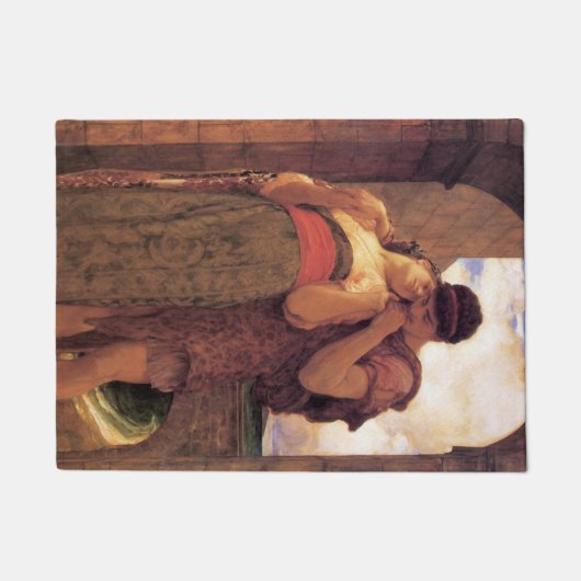 ブリス結婚ス（Frederic Leightonによる） ドアマット (正面)