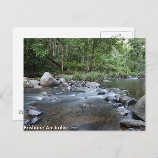 ブリズベンクリークオーストラリアはがき ポストカード (正面/裏面)