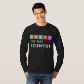 ブリソンデシャンボー不機嫌サイエンティスト周期表金 Tシャツ (正面フル)