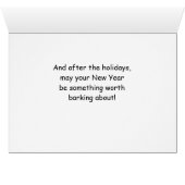 ブリタニおもしろいスのクリスマス犬と木 (内部横(下))