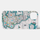 ブリタニアの非常に古いアンティークの地図 Case-Mate iPhoneケース (裏面 (横))