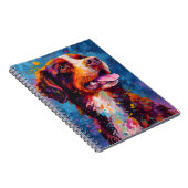 ブリタニカラフルー犬 ノートブック (右側)