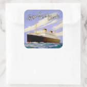 ブリタニック~リバプール,アメリカ,カナダ スクエアシール (バッグ)