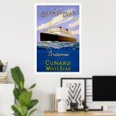 ブリタニック~リバプール,アメリカ,カナダ ポスター (ホームオフィス)