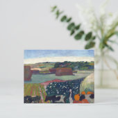 ブリタニーのヘイスタックス | ポール・ゴーギン ポストカード (スタンド正面)