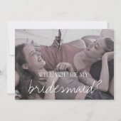 ブリタニーの写真台本が私の花嫁になる 招待状 (正面)