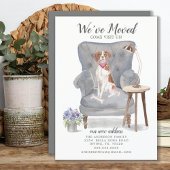 ブリタニースパニエル犬の動きの発表 案内状