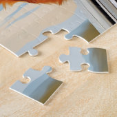 ブリタニースパニエル犬インカーウィンドウ ジグソーパズル (側面)