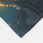 ブリタニースパニエル犬クリスマスフェスティバル航海 フリースブランケット (角)