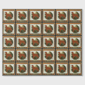 ブリタニースパニエル犬スポーツのドッグ ラッピングペーパー (フラット)