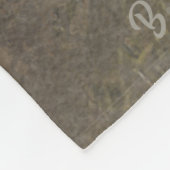 ブリタニースパニエル犬セラミックタイル飲料 フリースブランケット (角)