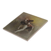 ブリタニースパニエル犬セラミックタイル タイル (側面)