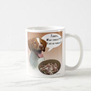 ブリタニースパニエル犬トルコ コーヒーマグカップ