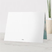 ブリタニースパニエル犬ビーチ絵画サーフィン カード (裏面)