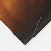 ブリタニースパニエル犬子犬オータムデライトカボチャ フリースブランケット (角)