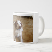 ブリタニースパニエル犬敷設 ジャンボコーヒーマグカップ (正面右)