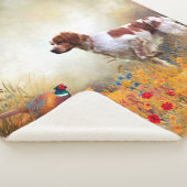 ブリタニースパニエル犬狩りフェアサン シェルパブランケット (3/4)