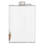 ブリタニースパニエル犬狩りフェアサン フラスク (裏面)