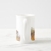 ブリタニースパニエル犬狩りフェアサン ボーンチャイナマグカップ (裏面)