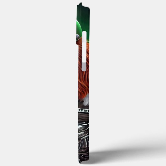 ブリタニースパニエル犬運転自転車セントパトリックの日 Case-Mate iPhoneケース (裏面 / 左)