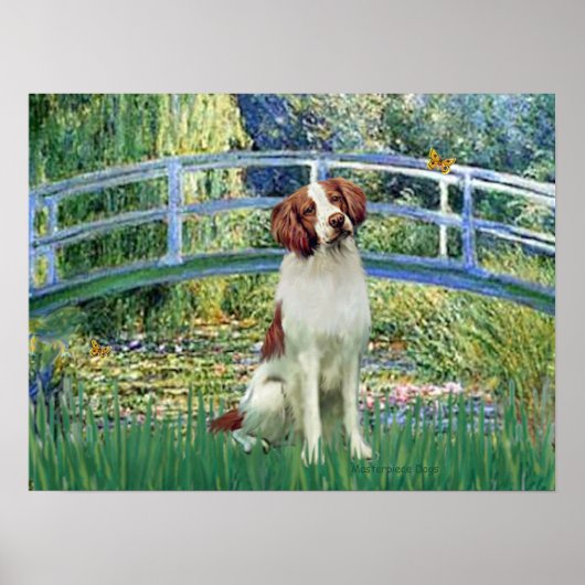 ブリタニースパニエル犬3 – リリーポンドブリッジ ポスター (正面)