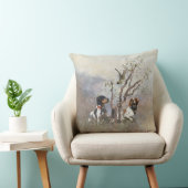 ブリタニースパニエル犬 クッション (椅子)