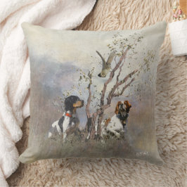 ブリタニースパニエル犬 クッション