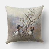 ブリタニースパニエル犬 クッション (裏面)