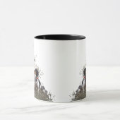 ブリタニースパニエル犬 マグカップ (中央)