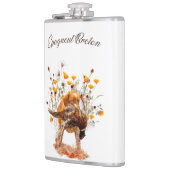 ブリタニースパニエル犬、狩りフェアシャンコーヒーマグ フラスク (左)