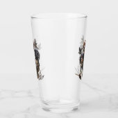 ブリタニースパニエル犬、鳥の狩りシーズン タンブラーグラス (右)