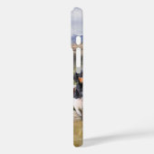 ブリタニースパニエル犬、鳥への情熱 Case-Mate iPhoneケース (裏面 / 左)