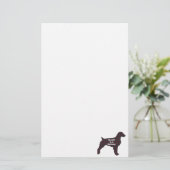 ブリタニースパニエル犬BFF 便箋 (スタンド正面)