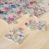 ブリタニードッグフラワーレイン ジグソーパズル (側面)