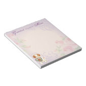 ブリタニーハートママ ノートパッド (アングル)