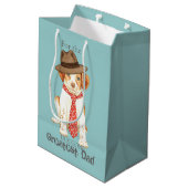 ブリタニーパパ ミディアムペーパーバッグ (裏面アングル)