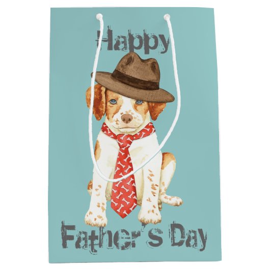 ブリタニーパパ ミディアムペーパーバッグ (正面)