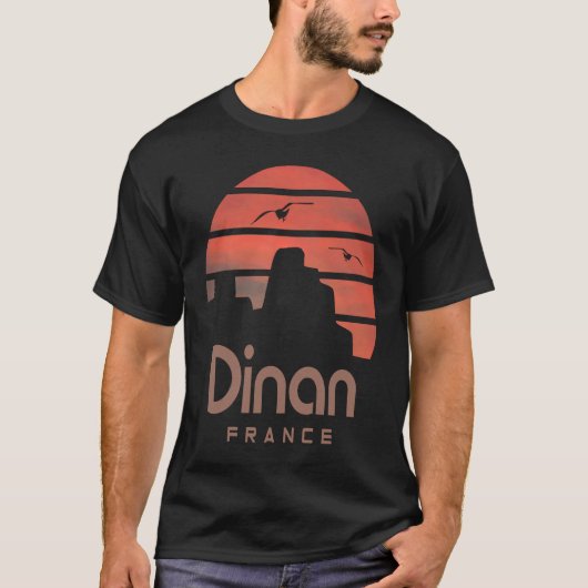 ブリタニーフランスディナン Tシャツ (正面)