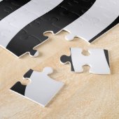 ブリタニー国旗のハート形 ジグソーパズル (側面)