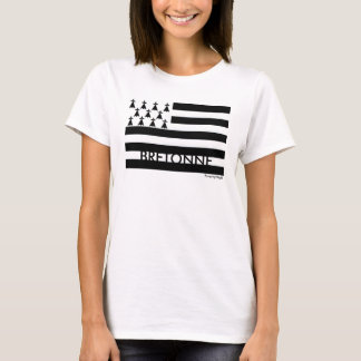 ブリタニー国旗のブレトン Tシャツ